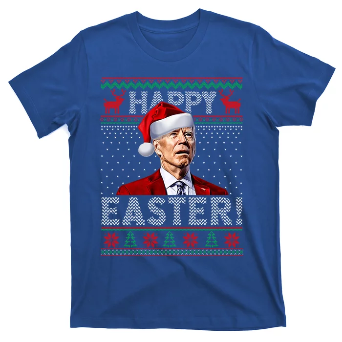 Funny Joe Biden Happy Easter Ugly Christmas Gift T-Shirt