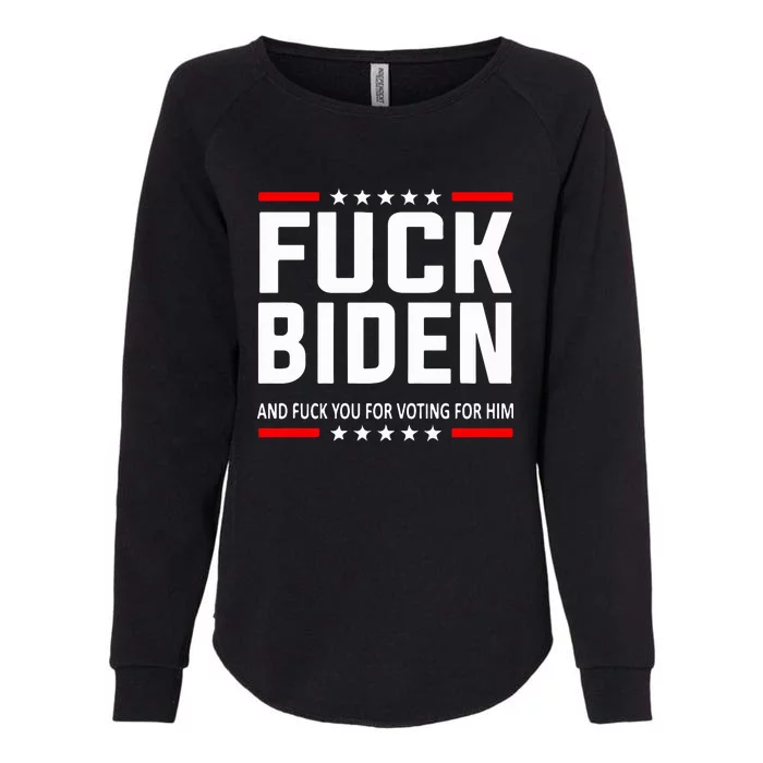 Fuck Joe Biden Womens California Wash Sweatshirt