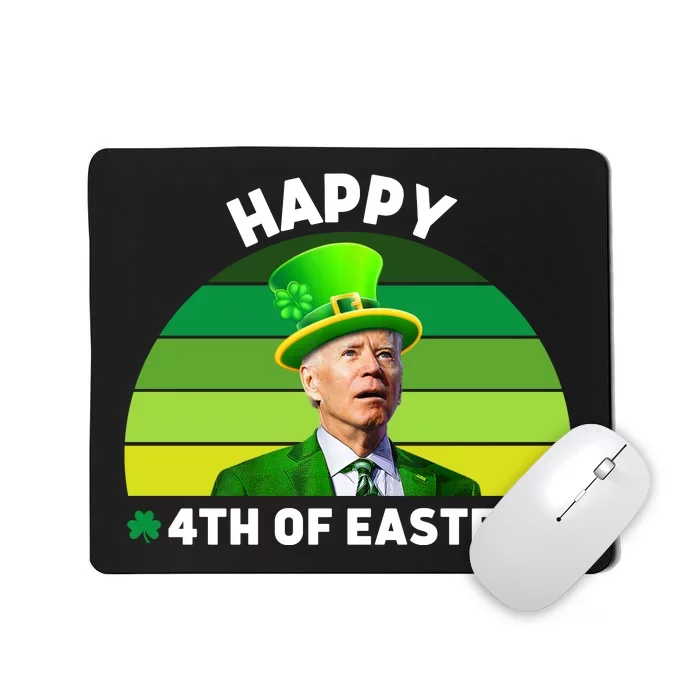 Funny Joe Biden St Patricks Day Happy 4th Of Easter Mousepad