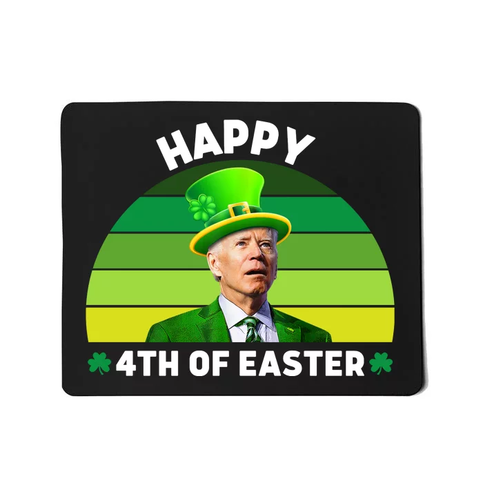 Funny Joe Biden St Patricks Day Happy 4th Of Easter Mousepad