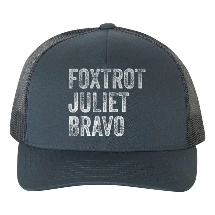 Foxtrot Juliet Bravo, FJB Design Yupoong Adult 5-Panel Trucker Hat