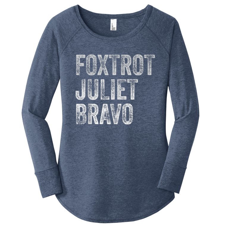 Foxtrot Juliet Bravo, FJB Design Women’s Perfect Tri Tunic Long Sleeve Shirt