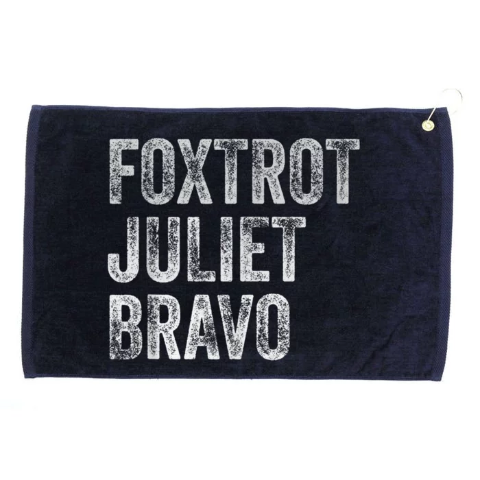 Foxtrot Juliet Bravo, FJB Design Grommeted Golf Towel