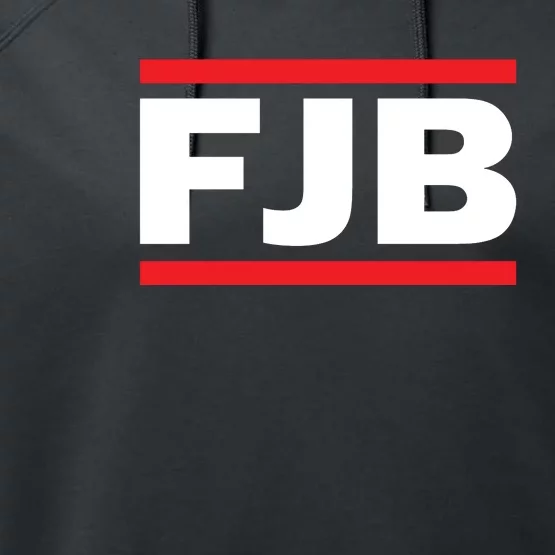 Fuck Joe Biden FJB Performance Fleece Hoodie