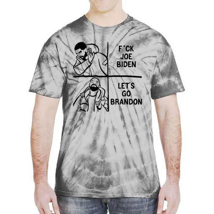 Fuck Joe Biden Lets Go Brandon Conservative Us Tie-Dye T-Shirt