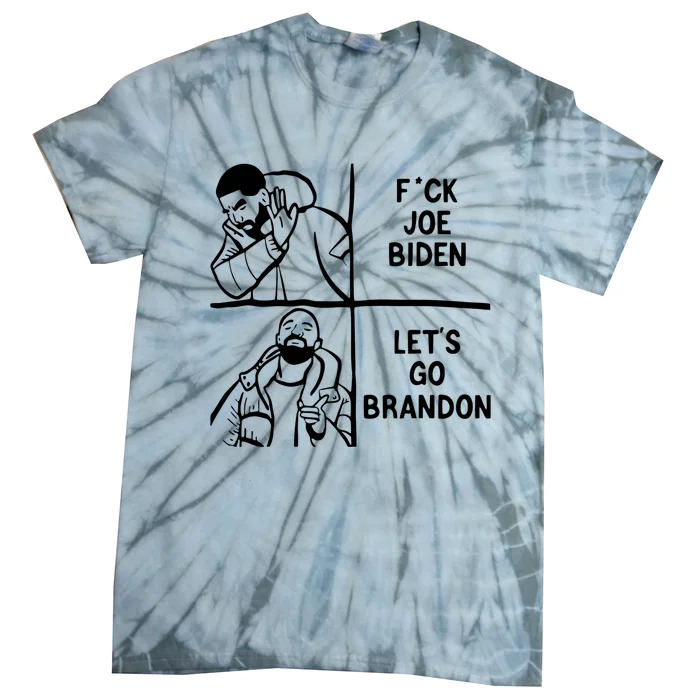 Fuck Joe Biden Lets Go Brandon Conservative Us Tie-Dye T-Shirt