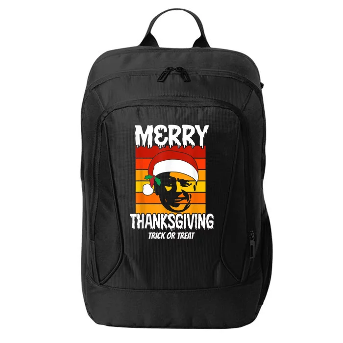 Funny Joe Biden Costume Merry Thanksgiving Trick Or Treat City Backpack