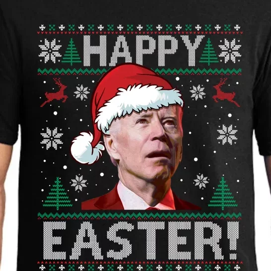 Funny Joe Biden Christmas Happy Easter Ugly Sweater Xmas Great Gift Pajama Set