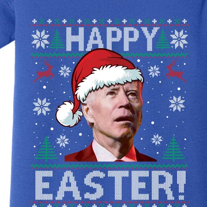 Funny Joe Biden Christmas Happy Easter Ugly Sweater Xmas Great Gift Baby Bodysuit