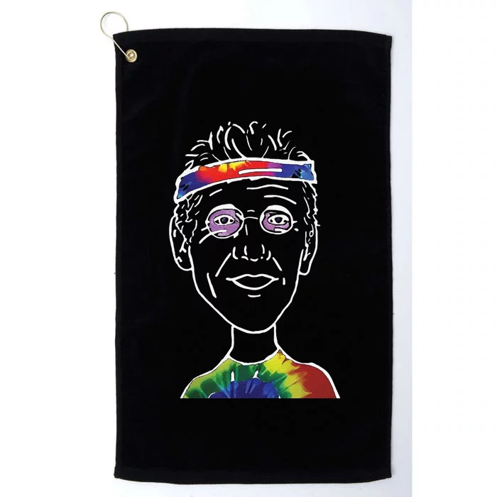 Funny Jay Bilas Bill Walton On The Black Cute Platinum Collection Golf Towel