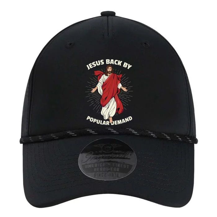 Funny Jesus Back By Popular Demand Easter Basket Stuffers Performance The Dyno Cap