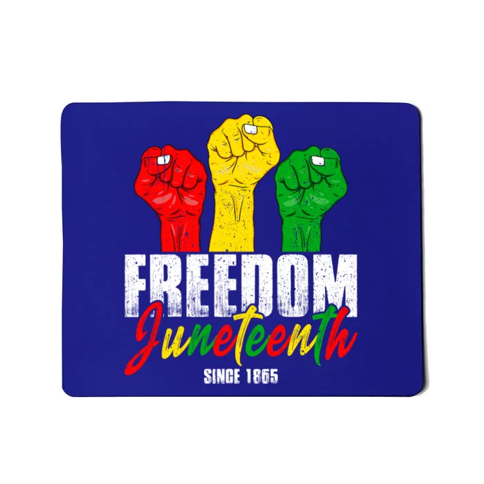 Freedom Juneteenth Black History Month Africa American Pride Funny Gift Mousepad