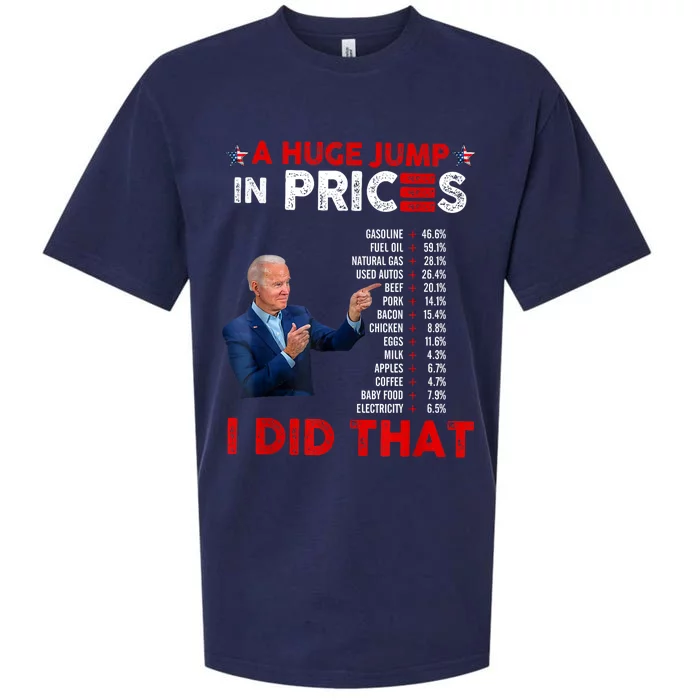 Funny Joe Biden Us Crisis I Did That Anti Biden Liberals Sueded Cloud Jersey T-Shirt