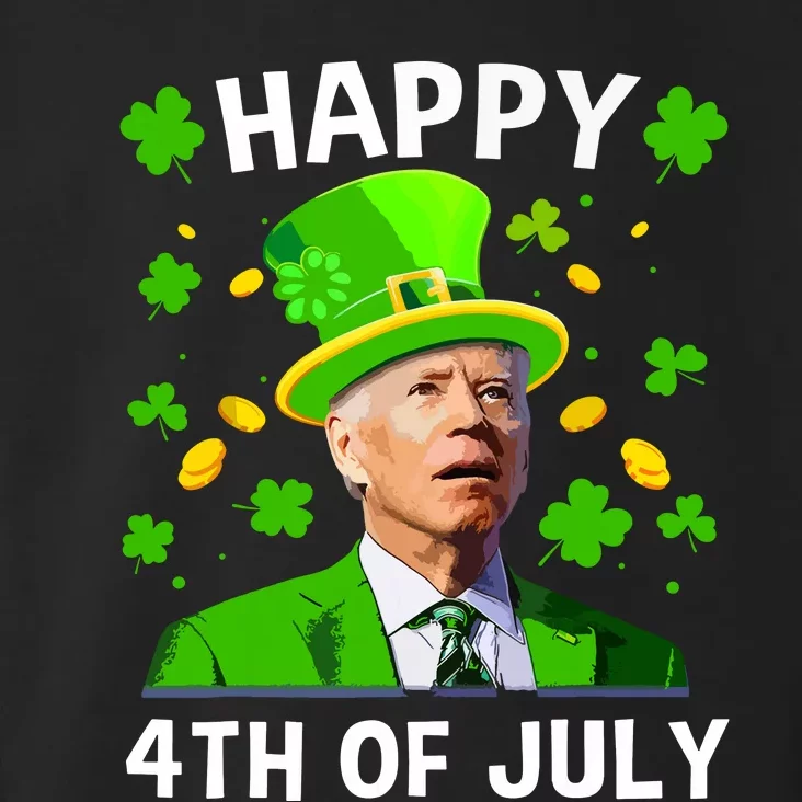 Funny Joe Biden St Patricks Day Happy 4th Of July Confused Toddler Hoodie