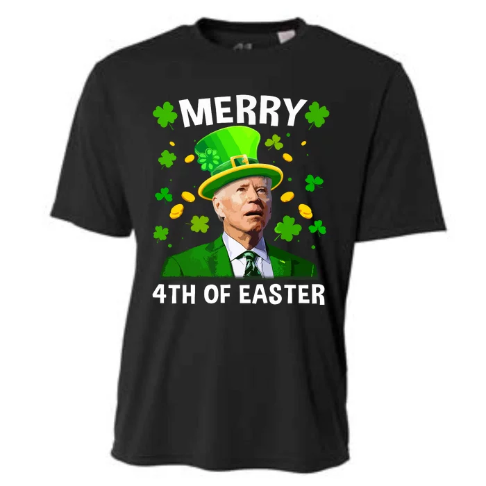 Funny Joe Biden St Patricks Day Merry 4th Of Easter Cooling Performance Crew T-Shirt