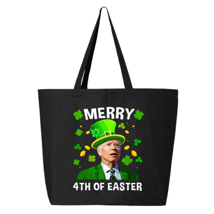 Funny Joe Biden St Patricks Day Merry 4th Of Easter 25L Jumbo Tote