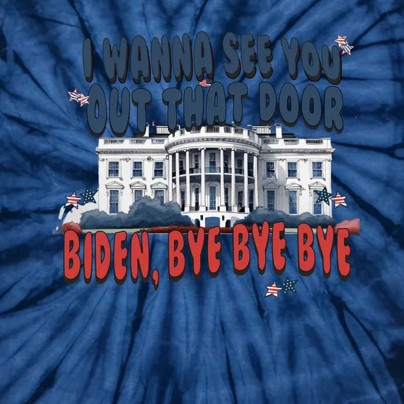 Funny Joe Biden Bye Bye Bye Tie-Dye T-Shirt