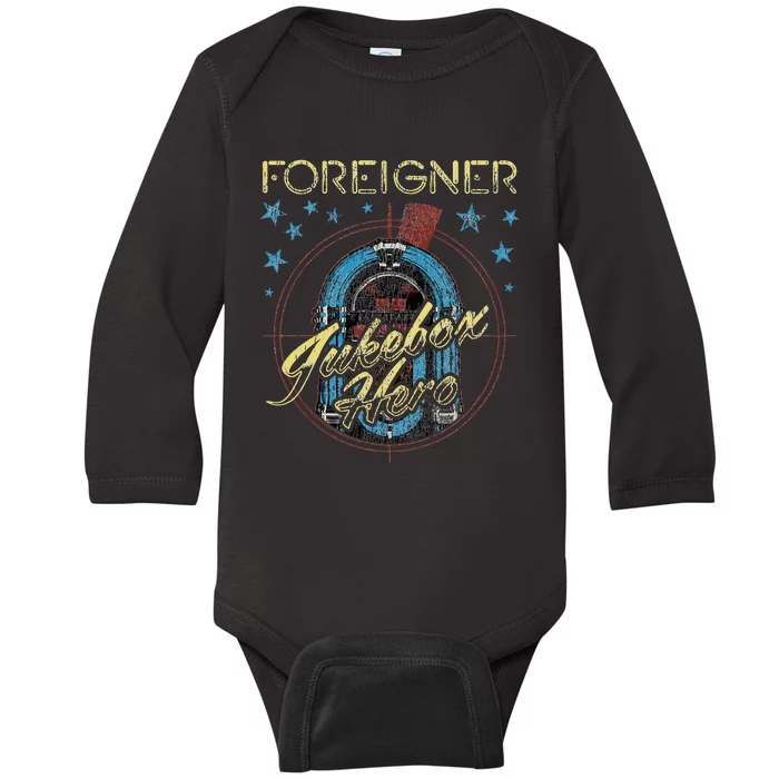 F.O.R.E.I.G.N.E.R Juke Box Hero Baby Long Sleeve Bodysuit