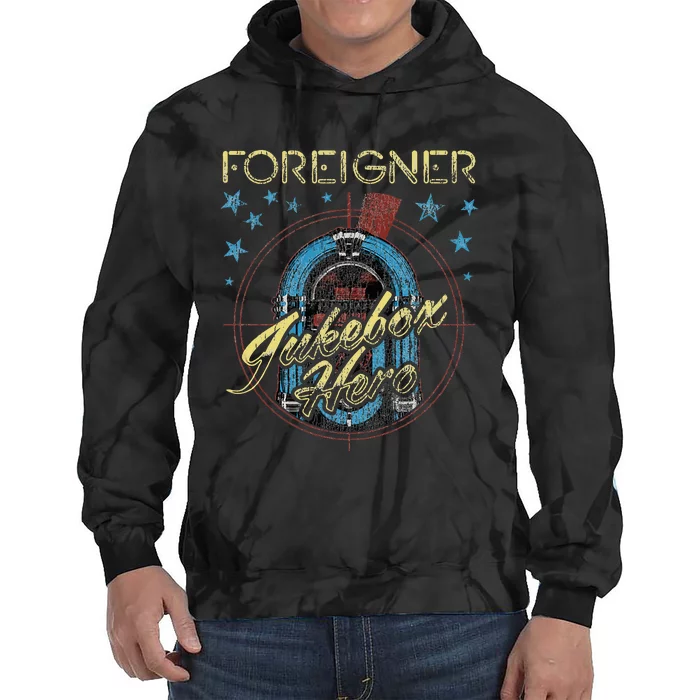 F.O.R.E.I.G.N.E.R Juke Box Hero Tie Dye Hoodie