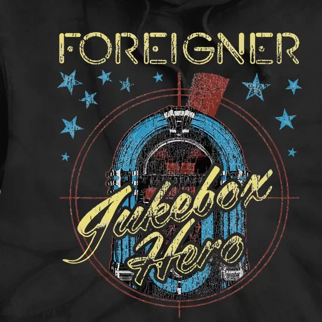 F.O.R.E.I.G.N.E.R Juke Box Hero Tie Dye Hoodie