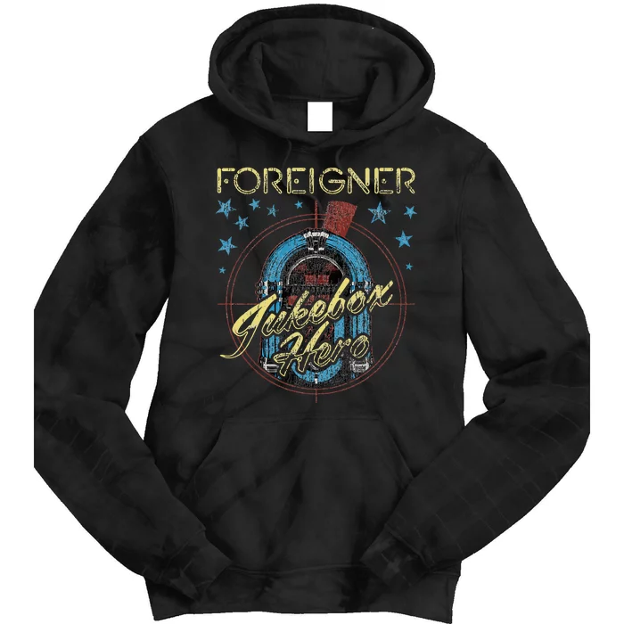 F.O.R.E.I.G.N.E.R Juke Box Hero Tie Dye Hoodie