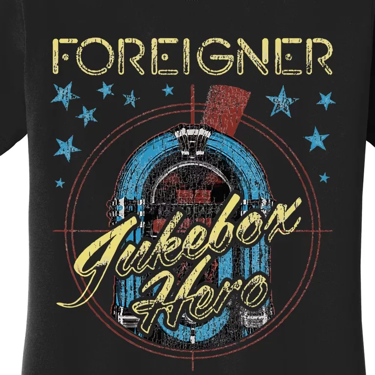 F.O.R.E.I.G.N.E.R Juke Box Hero Women's T-Shirt