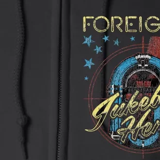 F.O.R.E.I.G.N.E.R Juke Box Hero Full Zip Hoodie