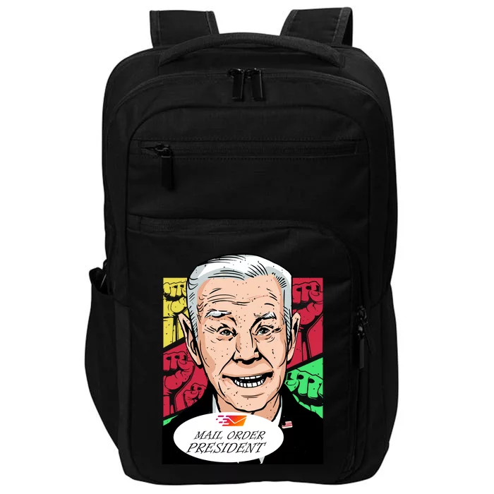 Funny Joe Biden Mail Order President Impact Tech Backpack