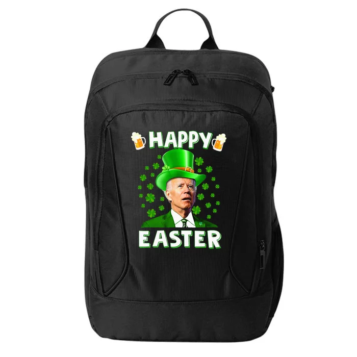 Funny Joe Biden Easter Confused St Patricks Day City Backpack