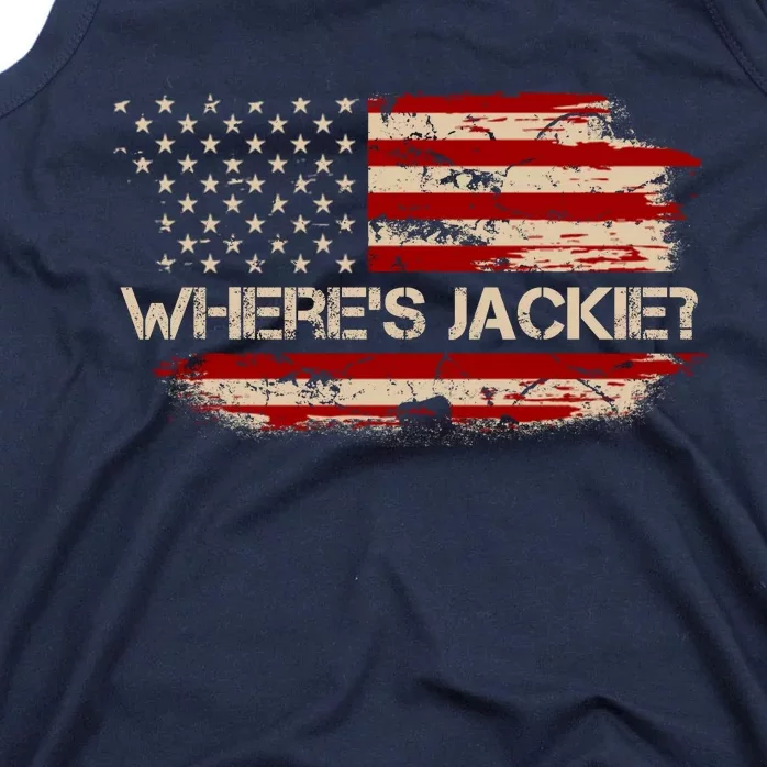 Funny Joe Biden Where's Jackie Tank Top