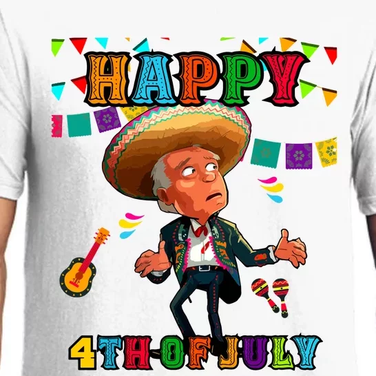 Funny Joe Biden Happy 4th Of July Surprise Cinco De Mayo Pajama Set