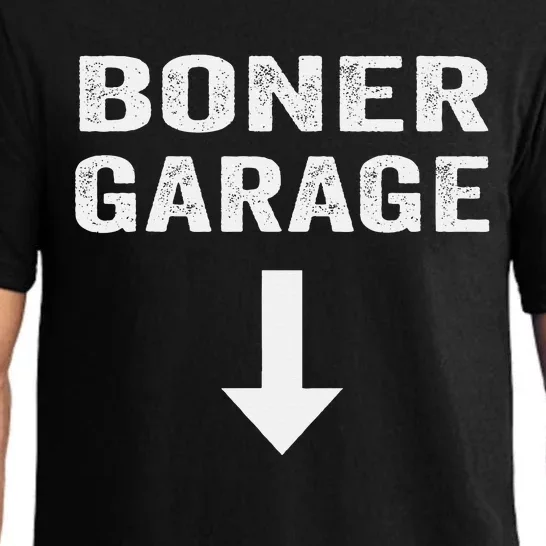 Funny Joke Boner Garage Pajama Set