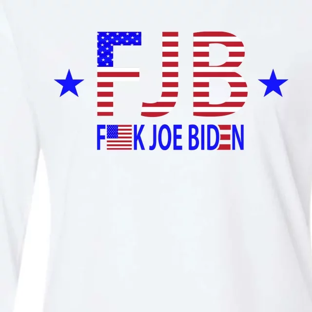 F Joe Biden FJB Womens Cotton Relaxed Long Sleeve T-Shirt