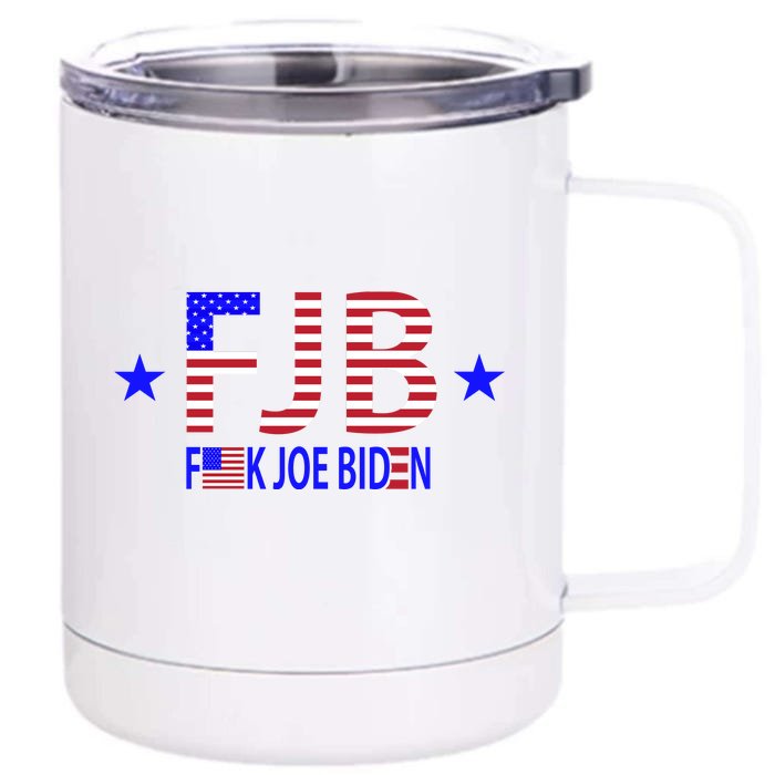 F Joe Biden FJB Front & Back 12oz Stainless Steel Tumbler Cup