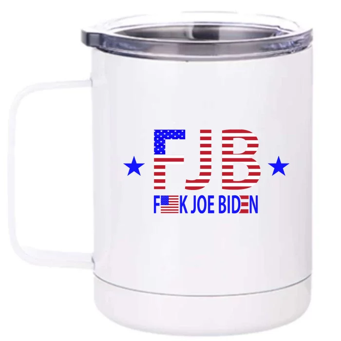 F Joe Biden FJB Front & Back 12oz Stainless Steel Tumbler Cup