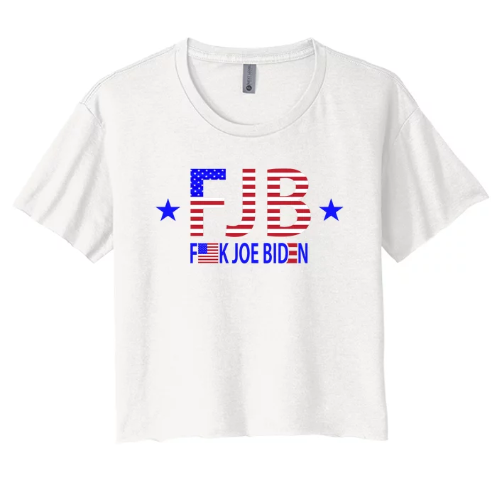 F Joe Biden FJB Women's Crop Top Tee