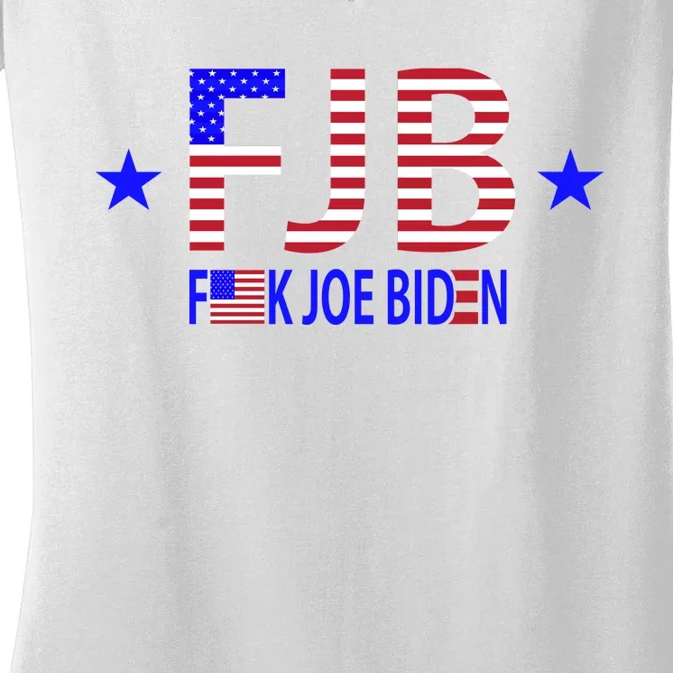 F Joe Biden FJB Women's V-Neck T-Shirt