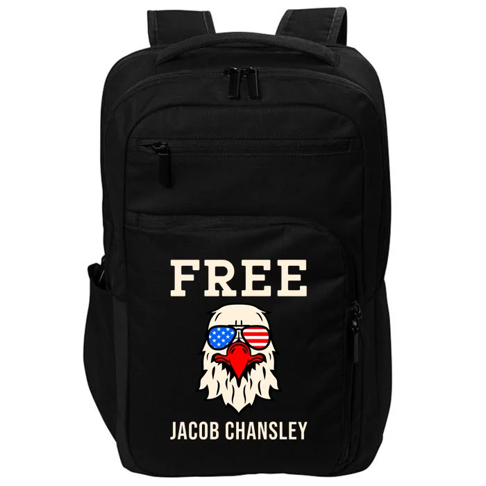 Free Jacob Chansley MAGA Conservative January 6 Impact Tech Backpack