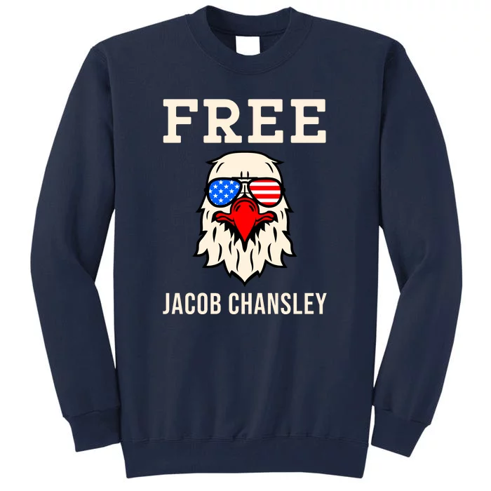 Free Jacob Chansley MAGA Conservative January 6 Tall Sweatshirt