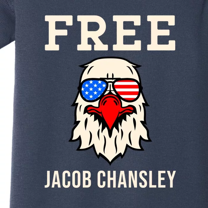 Free Jacob Chansley MAGA Conservative January 6 Baby Bodysuit