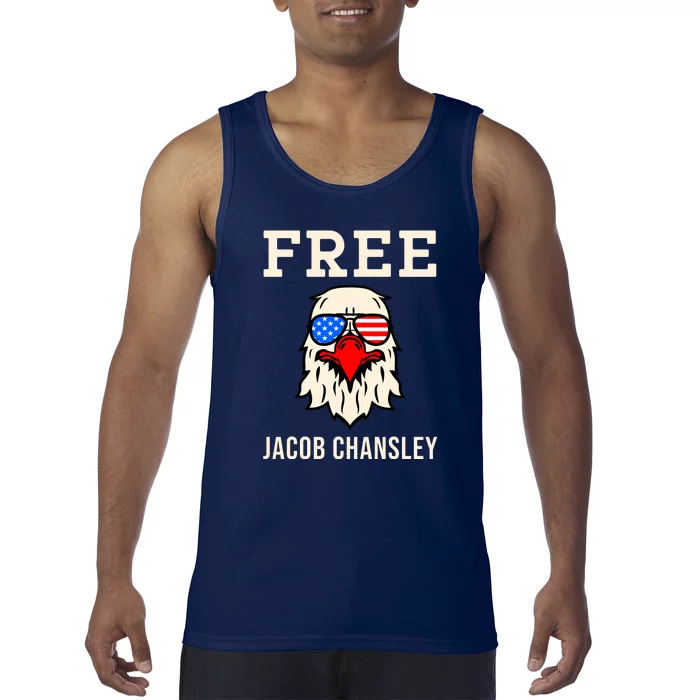 Free Jacob Chansley MAGA Conservative January 6 Tank Top