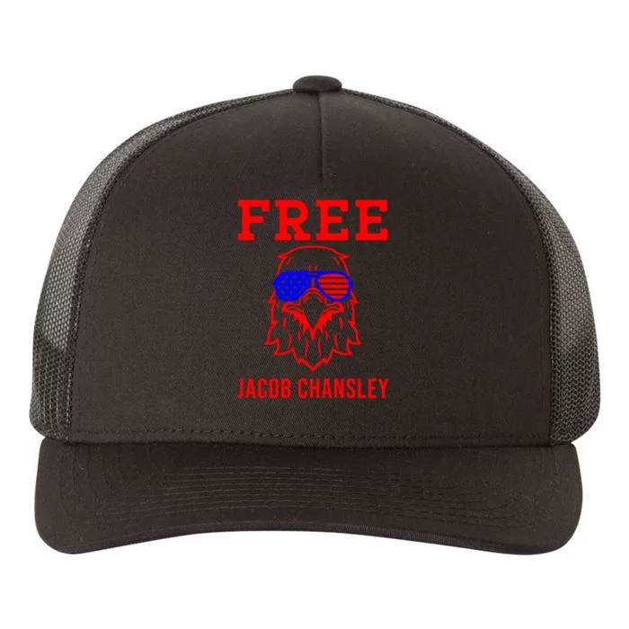 Free Jacob Chansley MAGA Conservative January 6 Yupoong Adult 5-Panel Trucker Hat