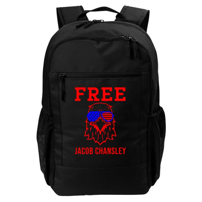 Free Jacob Chansley MAGA Conservative January 6 Daily Commute Backpack