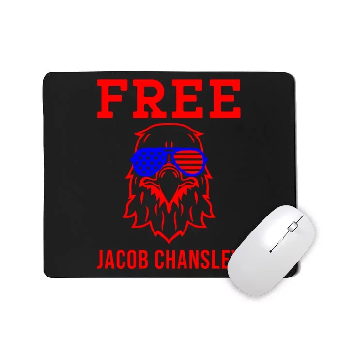 Free Jacob Chansley MAGA Conservative January 6 Mousepad