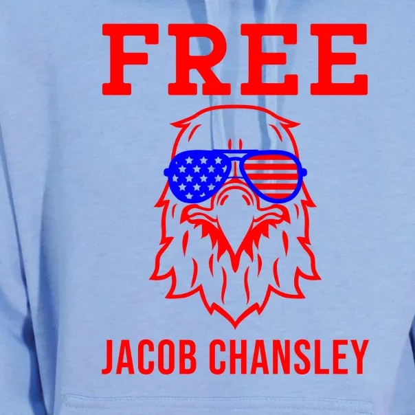 Free Jacob Chansley MAGA Conservative January 6 Unisex Surf Hoodie