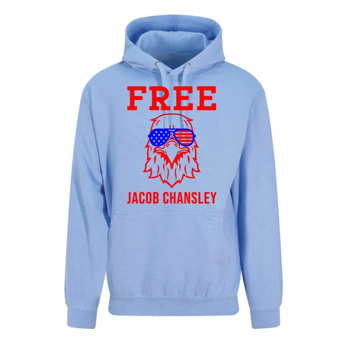 Free Jacob Chansley MAGA Conservative January 6 Unisex Surf Hoodie