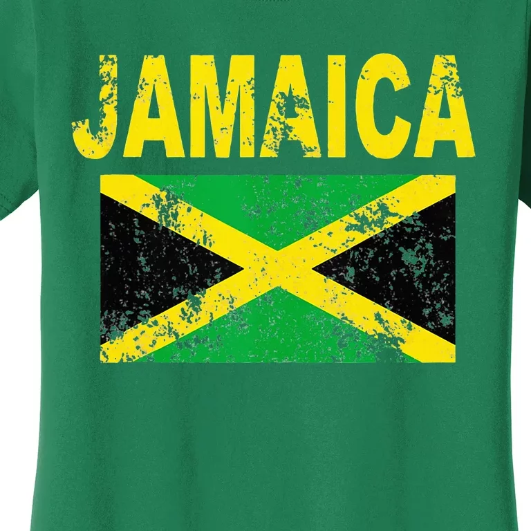 Flag Jamaica Cool Jamaican Flags Women Gift Women's T-Shirt