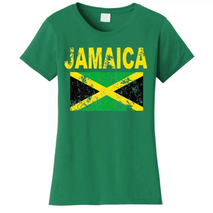 Flag Jamaica Cool Jamaican Flags Women Gift Women's T-Shirt