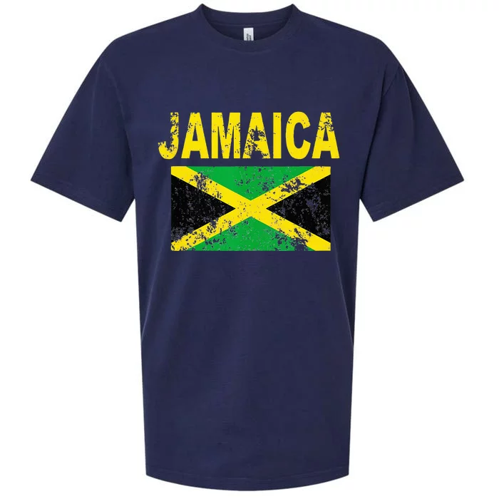 Flag Jamaica Cool Jamaican Flags Women Gift Sueded Cloud Jersey T-Shirt