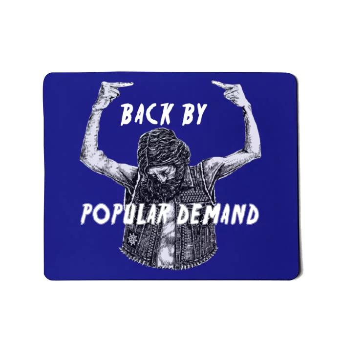 Funny Jesus Christmas Xmas Gift Back By Popular Ded Gift Mousepad